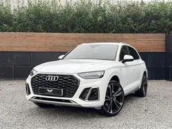 White Used 2021 Audi Q5 S-Line SUV | £32,700 (Expensive)