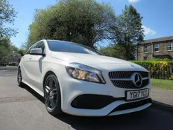 White Used 2017 Mercedes A200 AMG line Hatchback | £12,295 (Fair price)