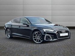 Black Used 2022 Audi A5 Sportback S-Line Hatchback | £27,590 (Fair price)