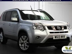 Silver Used 2013 Nissan X-Trail Tekna SUV | £8,695 (Good price)
