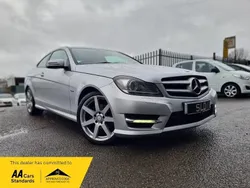 Silver Used 2011 Mercedes C220 Sport Edition Coupe | £6,995 (Fair price)