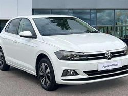 Pure white Used 2020 VW Polo Match Hatchback | £14,399 (Expensive)