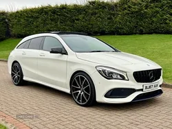 White Used 2017 Mercedes CLA220 AMG line Sedan | £13,950 (Fair price)