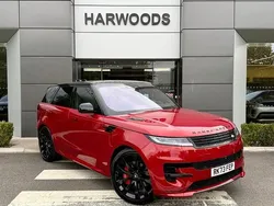 Red Used 2023 Land Rover Range Rover Sport First Edition SUV | £80,990 (Fair price)