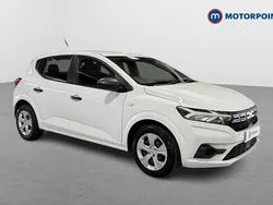 White Used 2023 Dacia Sandero Essentiel Hatchback | £8,999 (Fair price)