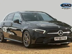 Black Used 2019 Mercedes A190 AMG Line Premium Plus Hatchback | £19,995