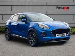 Blue Used 2020 Ford Puma Titanium SUV | £13,395 (Fair price)