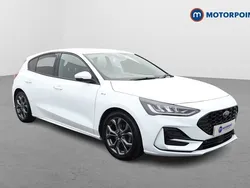 White Used 2023 Ford Focus ST-Line Hatchback | £14,399 (Fair price)