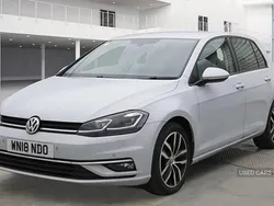 Silver Used 2018 VW Golf VII SE Hatchback | £12,500 (Expensive)