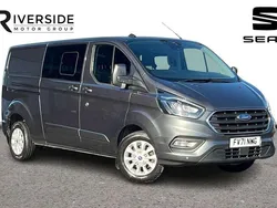 Grey Used 2021 Ford Transit Custom Limited Van | £21,588 (Good price)