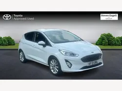 White Used 2021 Ford Fiesta Titanium Hatchback | £9,995 (Good price)