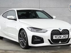 White Used 2024 BMW 420 M Sport Coupe | £36,000 (Good price)