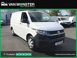 White Used 2021 VW T6.1 Startline Van | £14,749 (Good price)