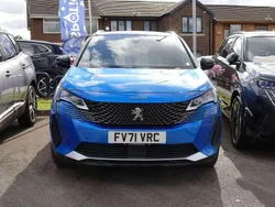Blue Used 2021 Peugeot 3008 GTi SUV | £18,495 (Fair price)