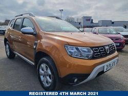 Orange Used 2021 Dacia Duster Comfort SUV | £10,999 (Good price)