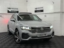 Silver Used 2019 VW Touareg R-line SUV | £26,490 (Fair price)