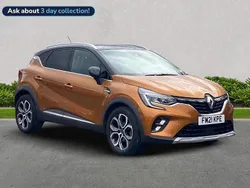 Orange Used 2021 Renault Captur Version S SUV | £12,940 (Fair price)