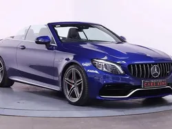 Blue Used 2019 Mercedes C63 AMG AMG Cabriolet | £44,022 (Fair price)