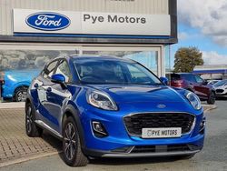 Blue Used 2021 Ford Puma Titanium Hatchback | £14,995