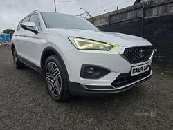 White Used 2020 Seat Tarraco 4Drive SUV | £18,995 (Fair price)