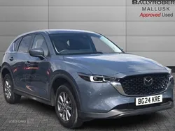 Grey New 2024 Mazda CX-5 Center-Line SUV | £29,350 (Fair price)