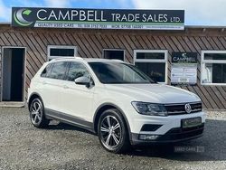 White Used 2017 VW Tiguan SE SUV | £10,750 (Fair price)