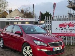 Red Used 2014 Peugeot 308 Active Hatchback | £4,495 (Fair price)