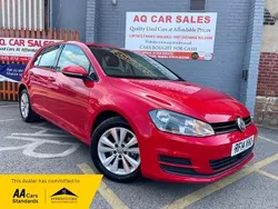 Red Used 2014 VW Golf VII SE Hatchback | £4,790 (Fair price)