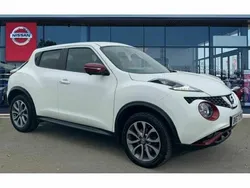 White Used 2017 Nissan Juke Tekna+ SUV | £6,224 (Fair price)