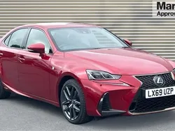 Red Used 2019 Lexus IS300h Sport Line Sedan | £18,285 (A bit pricey)