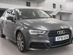 Grey Used 2018 Audi A3 Sportback Black Edition Hatchback | £14,690 (Fair price)