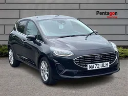 Black Used 2022 Ford Fiesta Titanium Hatchback | £12,995 (Good price)