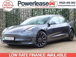 Grey Used 2021 Tesla Model 3 Performance Sedan | £22,489 (Fair price)