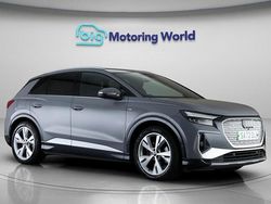 Grey Used 2022 Audi Q4 e-tron S-Line SUV | £21,700 (Expensive)