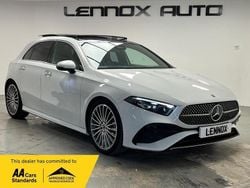 White Used 2023 Mercedes A200 AMG line Hatchback | £26,990 (Expensive)
