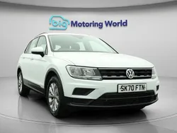 White Used 2020 VW Tiguan S SUV | £13,500 (Good price)