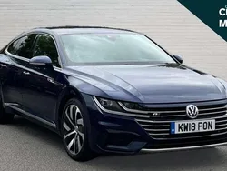 Blue Used 2018 VW Arteon R-line Hatchback | £14,472 (Fair price)