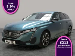 Blue Used 2022 Peugeot 308 Active Premium Estate | £14,831 (Fair price)