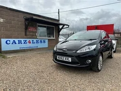 Black Used 2012 Ford Fiesta Titanium Hatchback | £6,475 (Expensive)