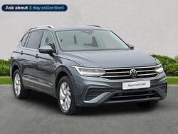 Grey Used 2021 VW Tiguan Allspace Life SUV | £22,462 (A bit pricey)