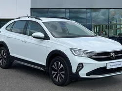 Pure white Used 2023 VW Taigo Life SUV | £16,384 (Fair price)