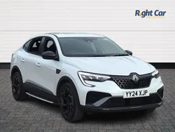 White Used 2024 Renault Arkana Esprit Alpine SUV | £21,999 (Fair price)