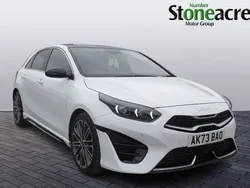 White Used 2023 Kia Ceed GT-Line S Hatchback | £22,697 (Expensive)