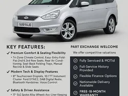 Silver Used 2015 Ford Galaxy Titanium MPV | £9,895 (Good price)