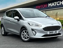 Silver Used 2018 Ford Fiesta Zetec Hatchback | £7,250 (Good price)