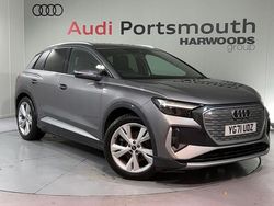 Grey Used 2021 Audi Q4 e-tron S-Line SUV | £21,690 (Fair price)