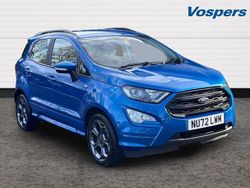 Blue Used 2022 Ford Ecosport ST-Line SUV | £14,500 (Fair price)