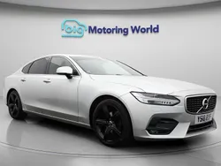Silver Used 2018 Volvo S90 R-Design Sedan | £14,500 (Fair price)