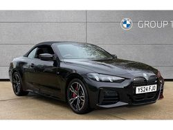 Black sapphire metallic paint Used 2024 BMW M440 M Sport Sedan | £48,895 (Expensive)