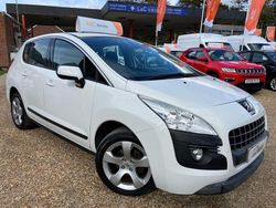 White Used 2013 Peugeot 3008 Active Hatchback | £4,890 (Fair price)